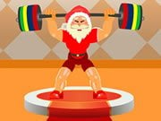 Play Santa Claus Weightlifter Game on FOG.COM