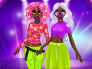 Play Princess Incredible Spring Neon Hairstyles Game on FOG.COM