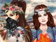 Play Princess BFF Burning Man Game on FOG.COM