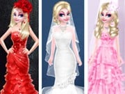 Play Elsa Different Wedding Dress Style Game on FOG.COM