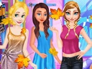 Play Disney Princesses Autumn Outing Game on FOG.COM