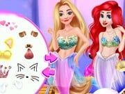 Play Rapunzel Visits Ariel Game on FOG.COM