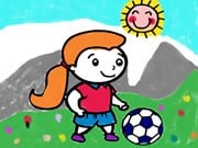 Play Footballs Coloring Book Game on FOG.COM