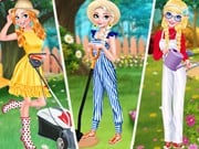 Play Princesses Gardening In Style Game on FOG.COM