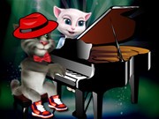 Play Talking Tom Piano Game Game on FOG.COM
