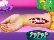 Play Baby Elsa Arm Surgery Game on FOG.COM
