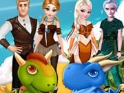 Play Disney Couple And Dragons Game on FOG.COM