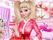 Play Elsa Love Sakura Game on FOG.COM