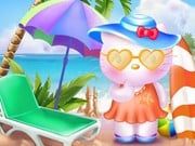 Play Hello Kitty Beach Fun Game on FOG.COM