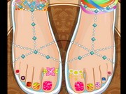 Play Rapunzel Pedicure Toes Game on FOG.COM