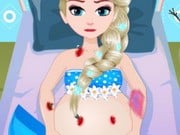 Play Pregnant Elsa Prenatal Care Game on FOG.COM