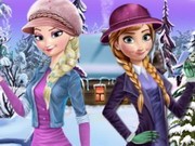Play Frozen Winter Dress Up Game on FOG.COM