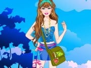 Play Barbie Camping Princess Dress Up Game on FOG.COM