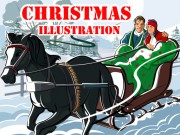 Play Christmas Illustration Puzzle Game on FOG.COM