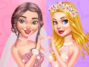 Play Princesses As Gorgeous Bridesmaids Game on FOG.COM