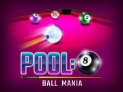 Play Pool 8 Ball Mania Game on FOG.COM