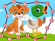 Play Point To Point Animals Game on FOG.COM
