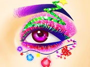 Play Princess Eye Art Salon Game on FOG.COM