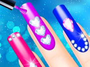 Play Glow Nails: Manicure Nail Salon Game for Girls Game on FOG.COM