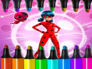 Play Miraculous Ladybug Coloring Game Game on FOG.COM