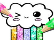 Play Kawaii Coloring Book Glitter - Drawing Book Game on FOG.COM