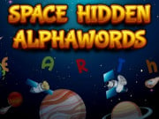 Play Space Hidden Alphawords Game on FOG.COM