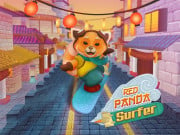Play Red Panda Surfer Game on FOG.COM