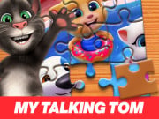 Play Talking Tom and Friends Jigsaw Puzzle Game on FOG.COM