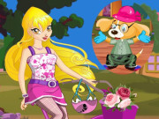 Play Winx Stella and Puppy Game on FOG.COM