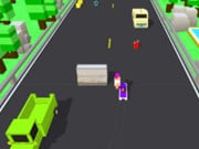 Play Blocky Skater Rush Game on FOG.COM