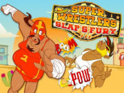 Play Super Wrestlers : Slaps Fury Game on FOG.COM