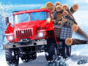 Play Truck Driver Snowy Roads Game on FOG.COM