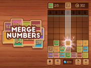 Play Merge Numbers : Wooden edition Game on FOG.COM