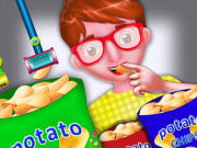Play Potato Chips Food Factory Game Game on FOG.COM