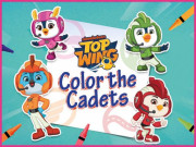 Play Top Wing: Color the Cadets Game on FOG.COM