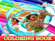 Play Coloring Book for Moana Game on FOG.COM