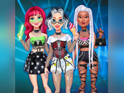 Play Princesses Rave Fashion Style Dress Up Game on FOG.COM