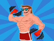Play Muscle race games body run 3d Game on FOG.COM