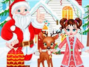 Play Baby Taylor Christmas Reindeer Fun Game on FOG.COM