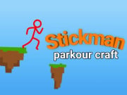 Play Stickman parkour craft Game on FOG.COM