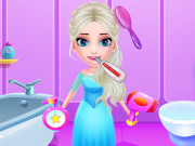 Play Ice Princess Beauty Salon Game on FOG.COM