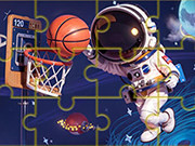 Play Jigsaw Puzzle: Space Basketball Game on FOG.COM