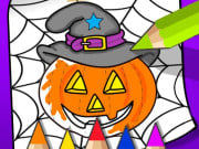 Play Halloween Coloring Book Game Game on FOG.COM