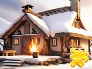 Play Jigsaw Puzzle: Snow House Game on FOG.COM