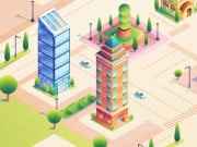 Play Town Builder Game on FOG.COM