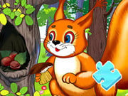 Play Jigsaw Puzzle: Squirrel Hide Food Game on FOG.COM